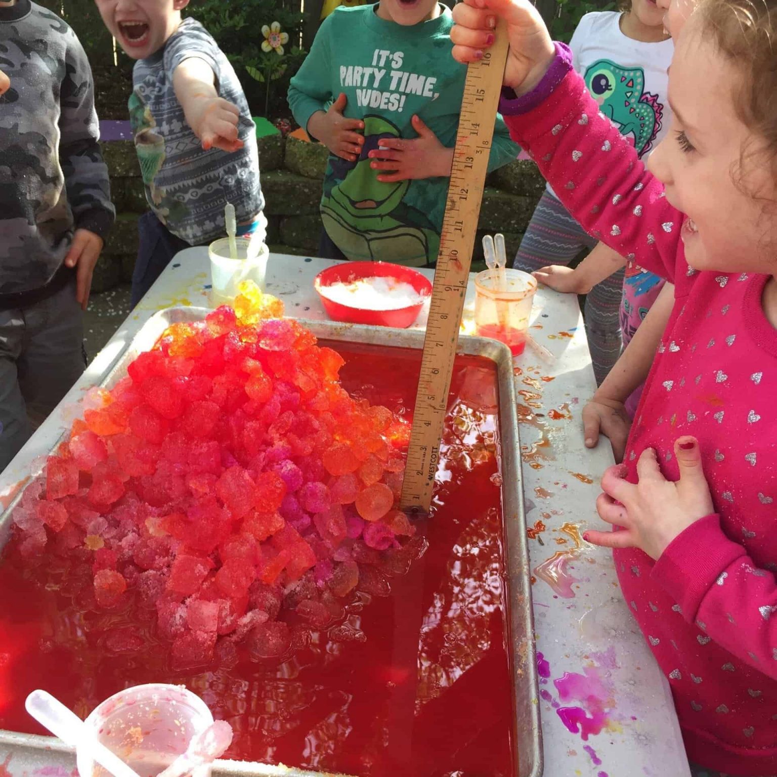 Painting on Ice Cubes - Friends Art Lab