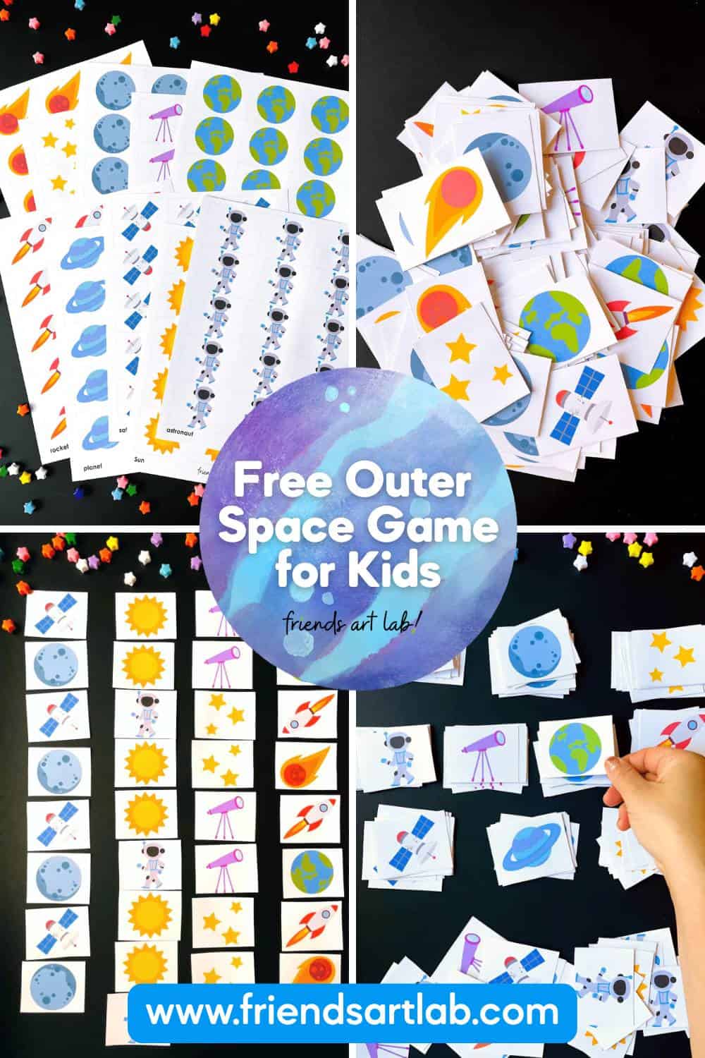 Outer Space Preschool Pattern & Sort Activity - FREE Printable ...