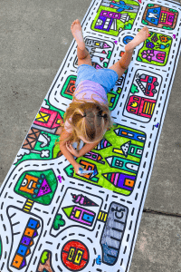 City Theme Giant Coloring Banner - Friends Art Lab