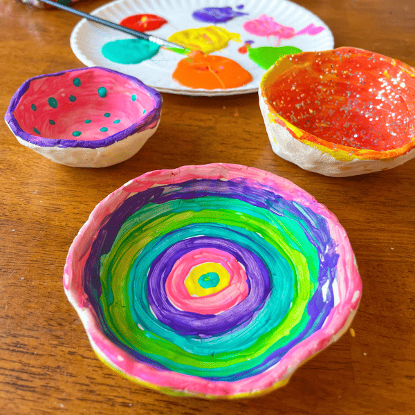 Air-Dry Clay Easter Eggs Art Activity - Friends Art Lab