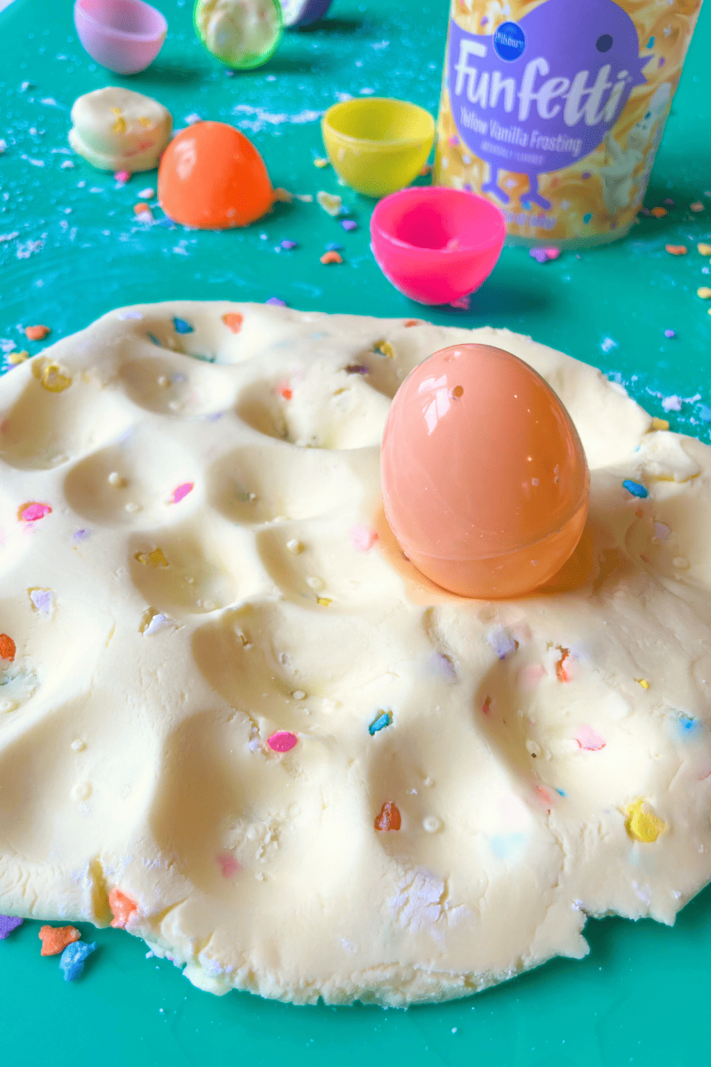 Frusting Activity Easter Frosting Dough Sensory Activity - Friends Art Lab